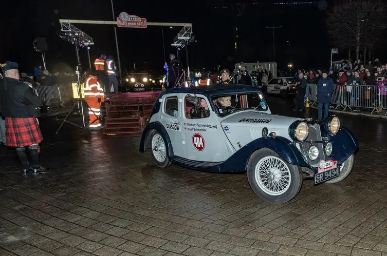 Monte Carlo Rally starts in Glasgow