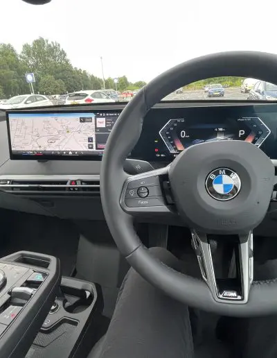 BMW IX STEERING WHEEL