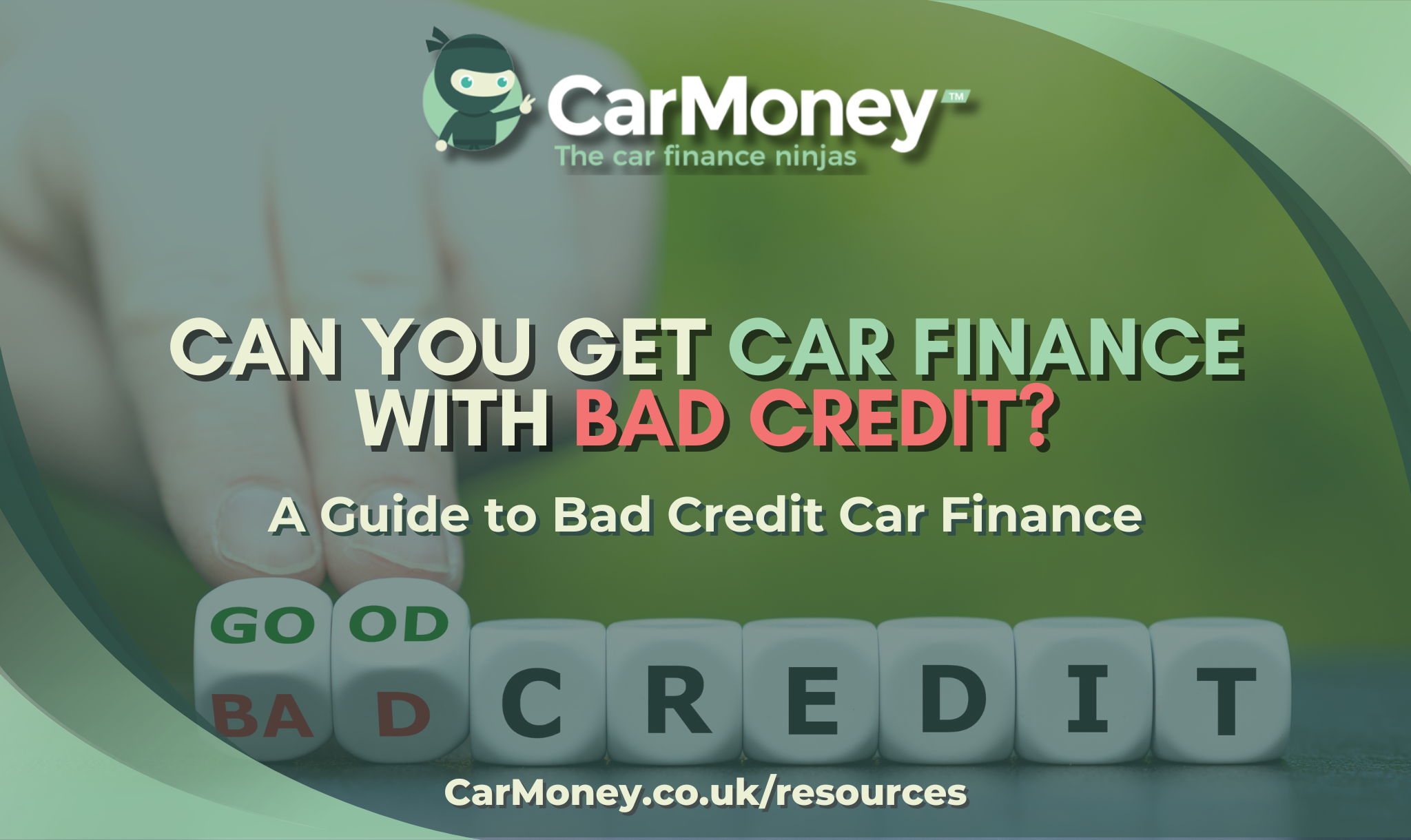 Car Finance with Bad Credit | CarMoney.co.uk