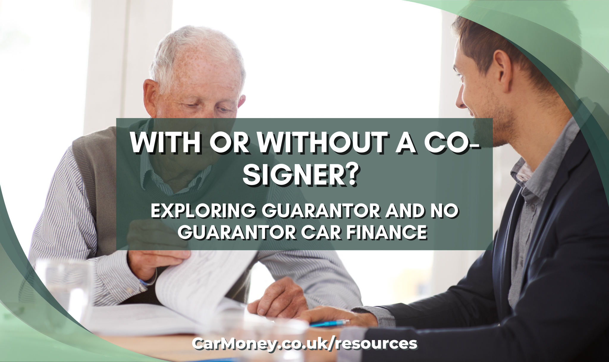 Guarantor and No-Guarantor Car Finance | CarMoney.co.uk